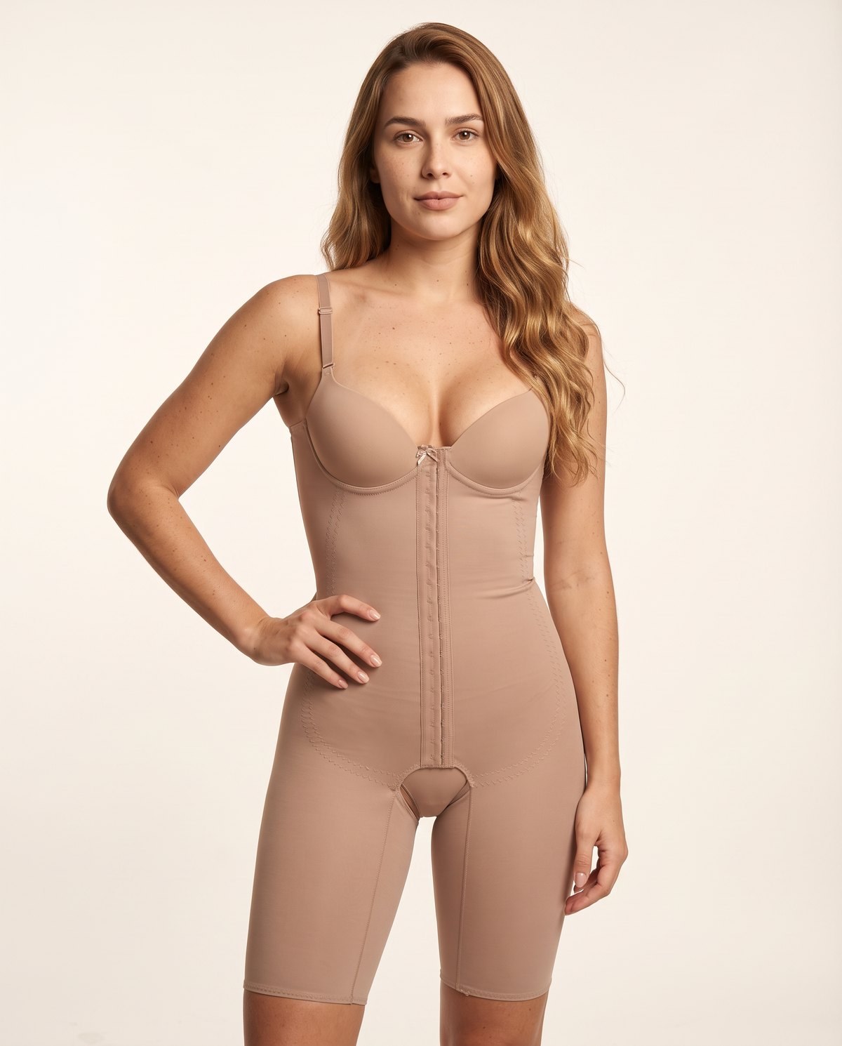 Modelador Bellcorpus aberto com pernas bojo liso