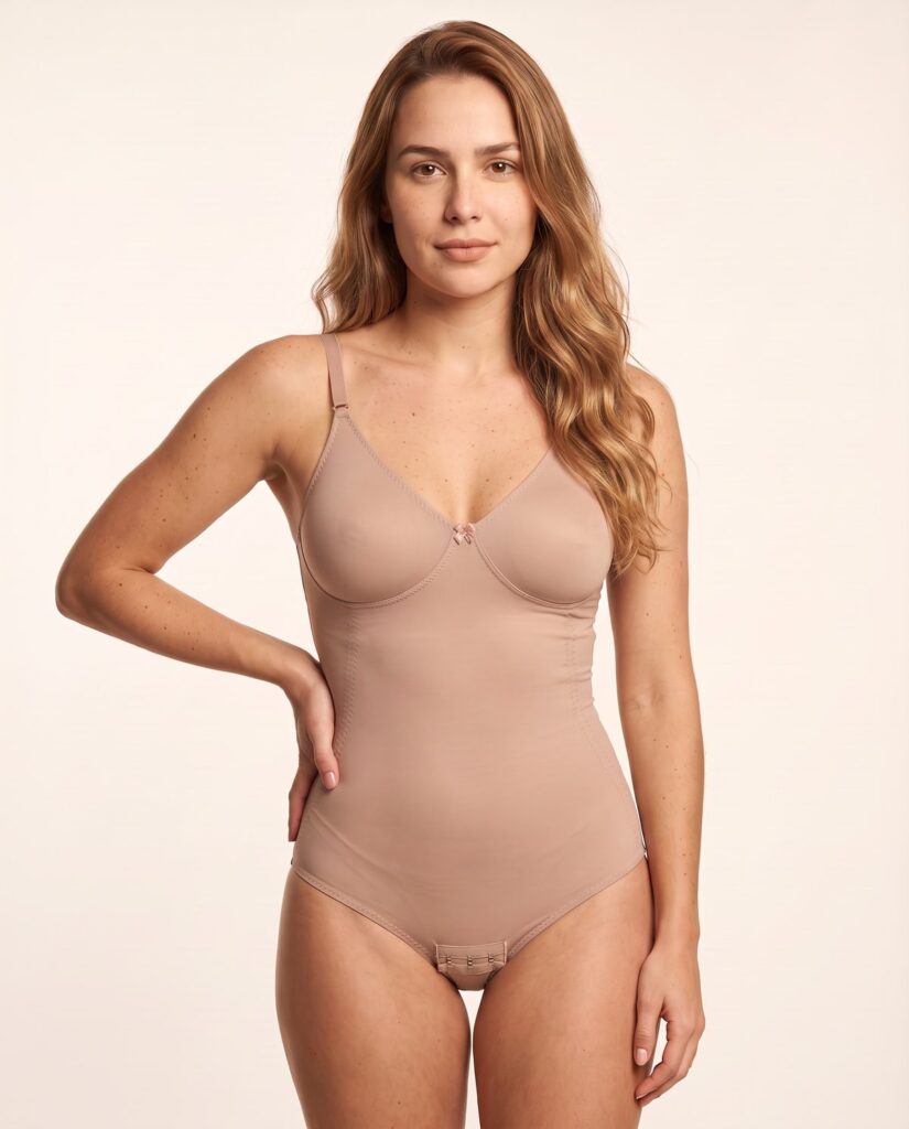 Corselet Bellcorpus liso com bojo liso